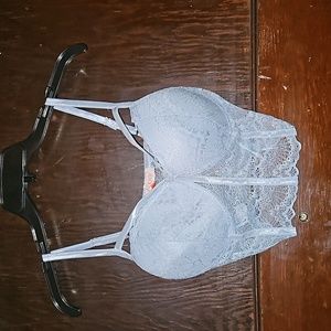 NWT Mele & Pere Dusty Blue Bralette - Size S